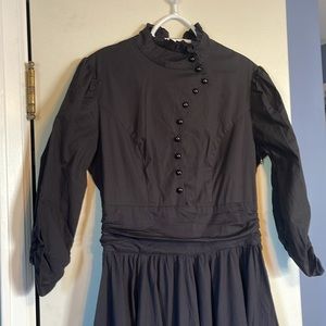 Kate’s Clothing Victorian Gothic Black Midi Dress 🕸💀